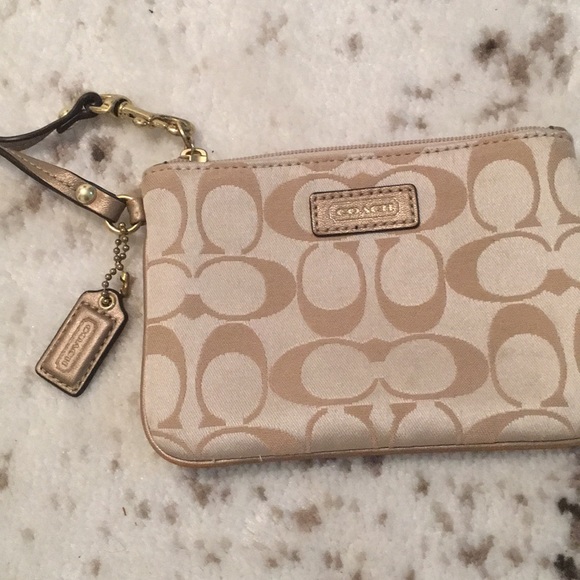 COACH POCHETTE CREAM - Picture 2 of 2